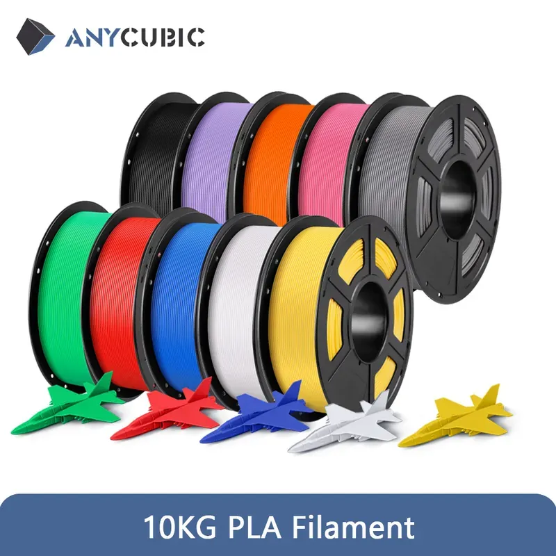 10Kg/lot ANYCUBIC 1.75mm Plastic PLA Filament