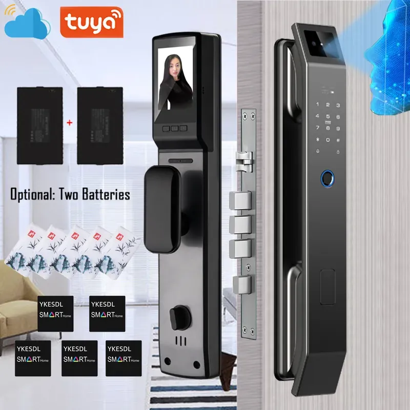 3D Face Recognition Unlock Digital Door Lock With Camera…