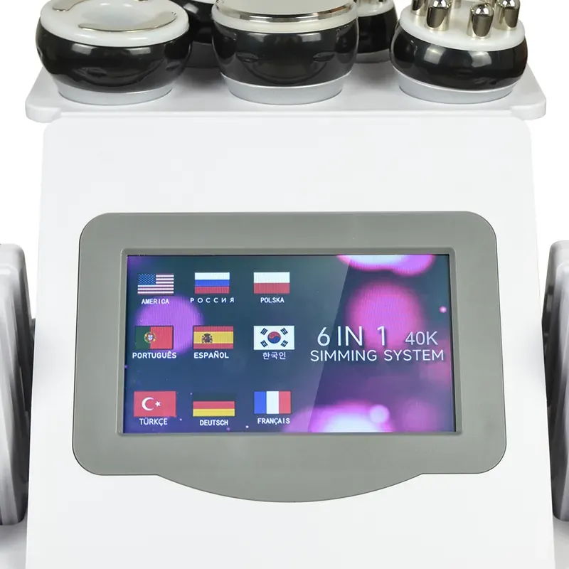 6-in-1 40K Ultrasonic Cavitation Body Sculpting Machine