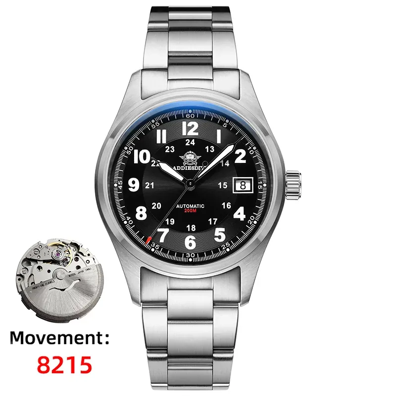 ADDIESDIVE Luxurious Men's Automatic Watch 8215 Mechanical Watch…