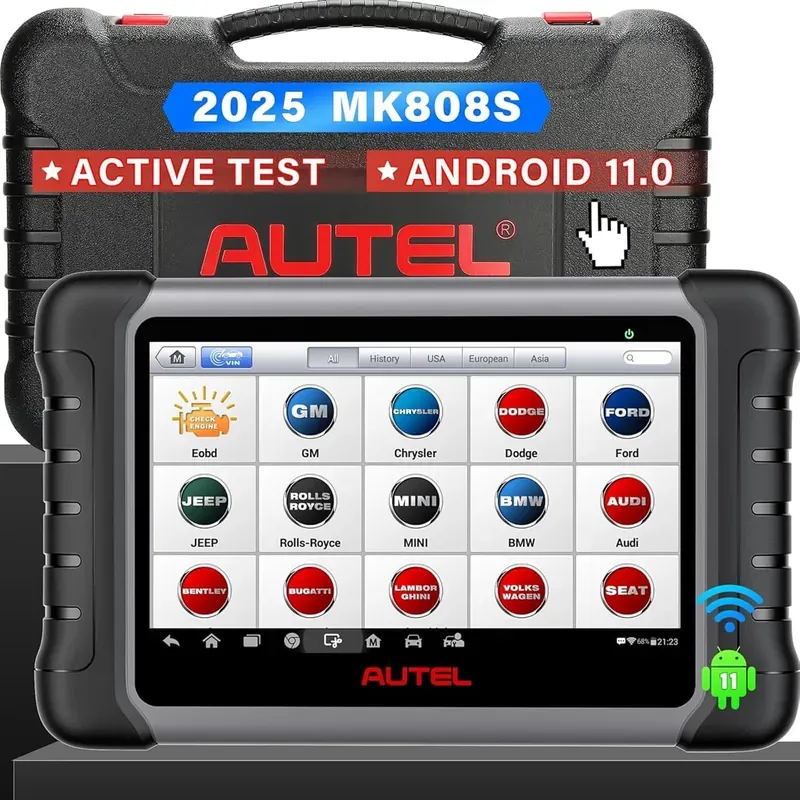 Autel MaxiCOM MK808S Bidirectional Tool as MK808BT Pro MX808S OBD2…