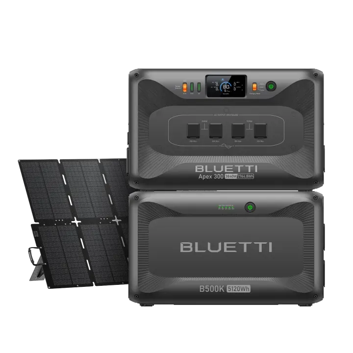 Bluetti Apex 300 + B500K + 500W