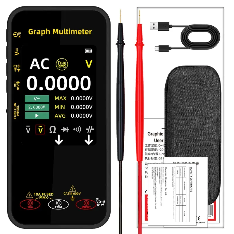 BSIDE S500 Digital Multimeter with Waveform Recording