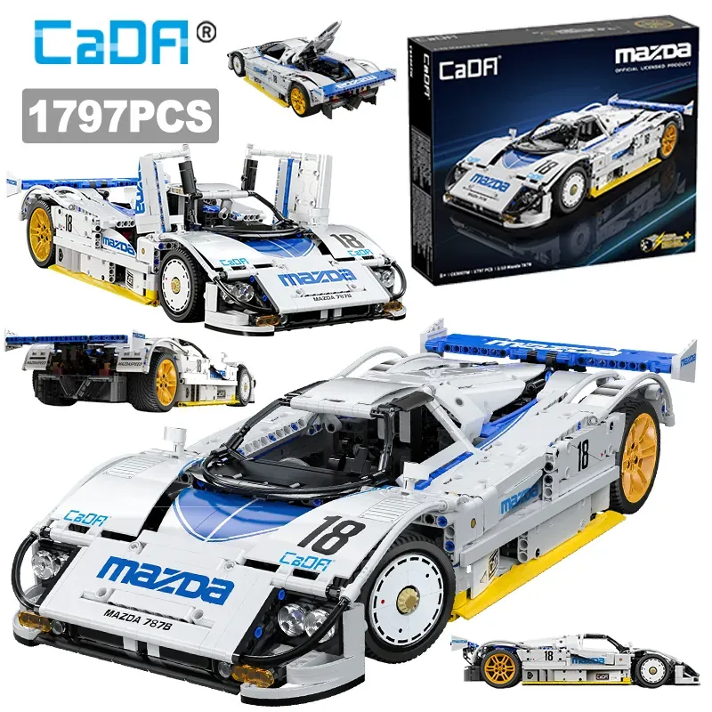CaDA 1:10 Mazda 787B Technical Racing Car C42 Sports Car Model…