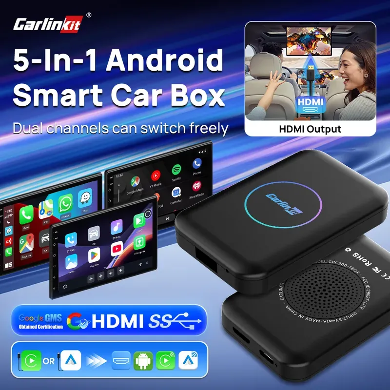 CarlinKit Android TV Box CarPlay Ai Box Support Netflix IPTV Google…
