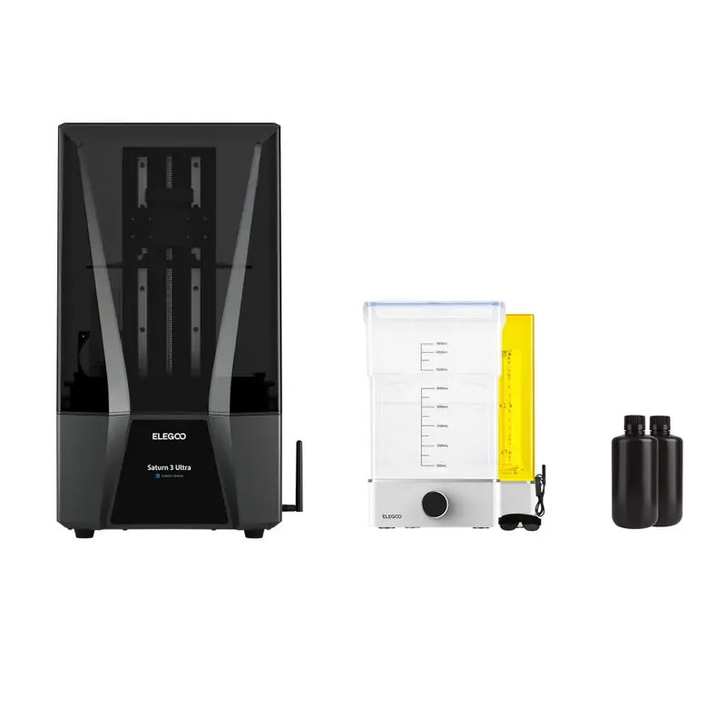 ELEGOO Saturn 3 Ultra Complete Bundle–Mercury XS & Resin