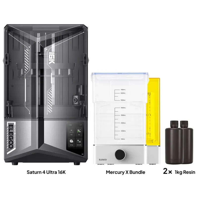 ELEGOO Saturn 4 Ultra 16K Starter Bundle