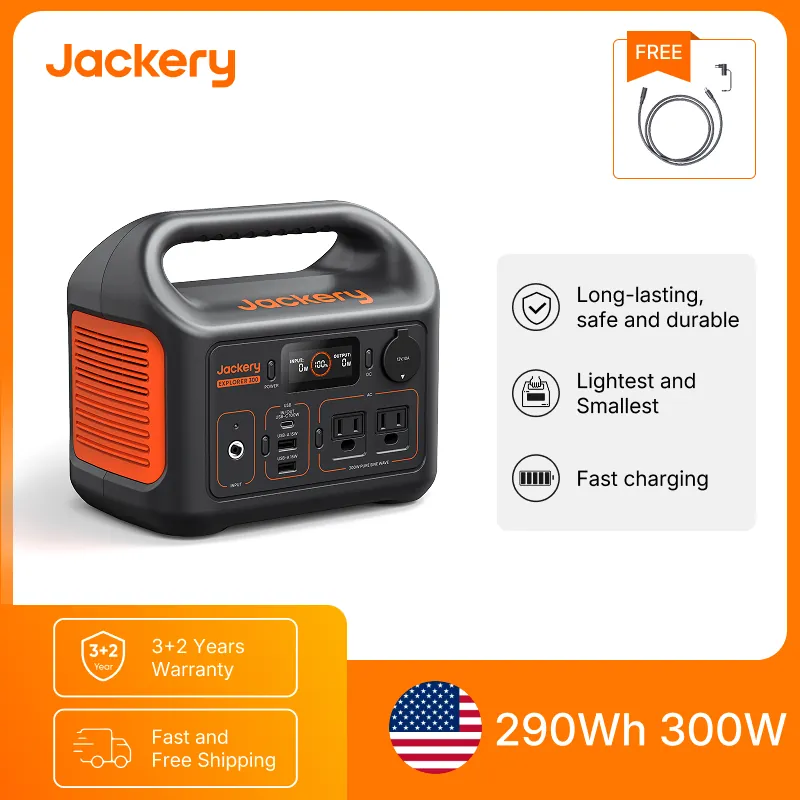 Jackery Explorer 300New Portable Power Station