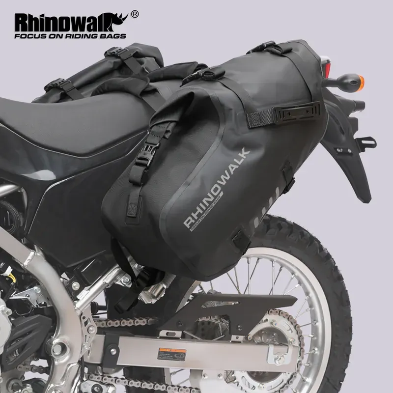 Rhinowalk Motorcycle Bag 100%Waterproof 18L/28L/48L Large Capacity…