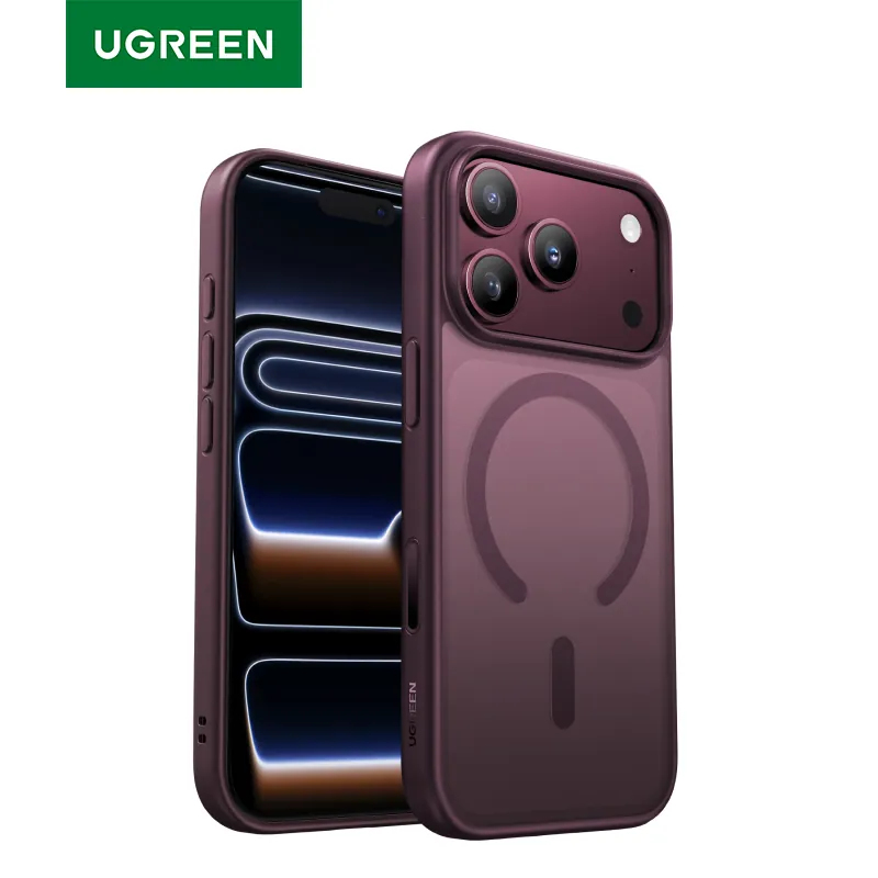 UGREEN Claret Magnetic Case for iPhone 17 Pro Max