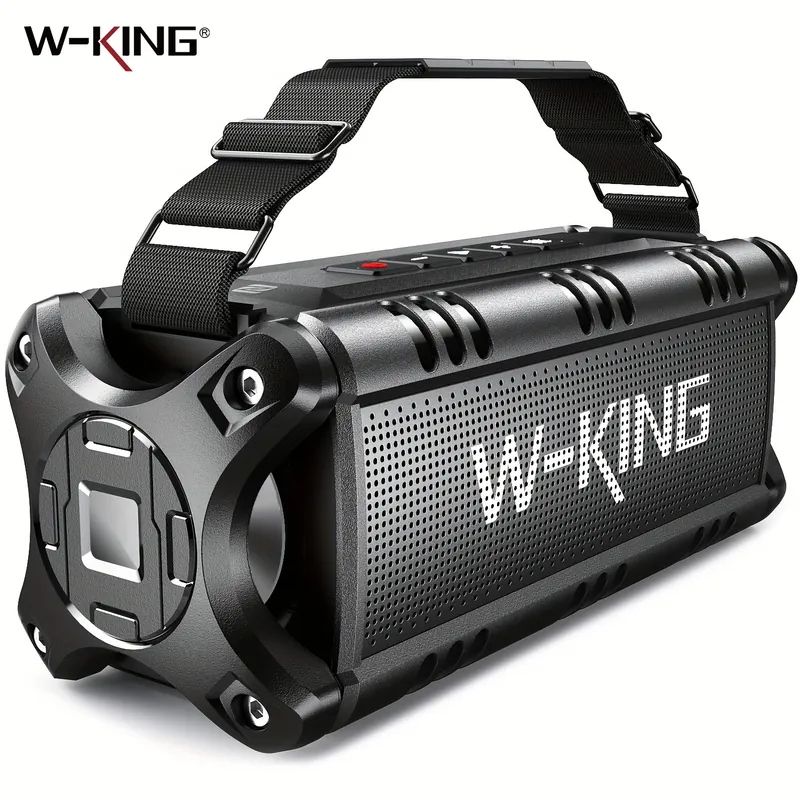 W-KING D8 50W Waterproof Bluetooth Speaker