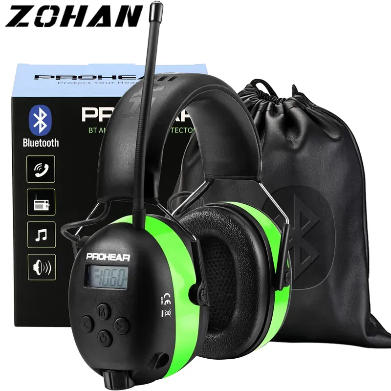 ZOHAN Headphone Electronic 5.0 Bluetooth Earmuffs Industrial Ear…
